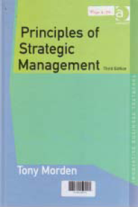 Image of PRINCIPLES OF STRATEGIC MANAGEMENT
