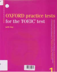 Image of OXFORD PRACTICE TESTS FOR THE TOEIC TES + CD