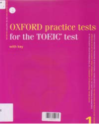 OXFORD PRACTICE TESTS FOR THE TOEIC TES + CD