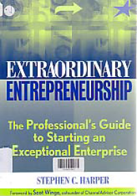 Image of EXTRAORDINARY ENTREPRENEURSHIP