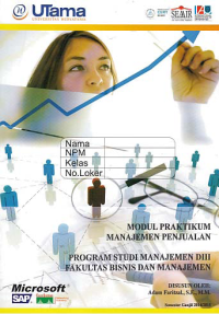 Image of MODUL PRAKTIKUM MANAJEMEN PENJUALAN + Buku Kerja (D3-Mn)