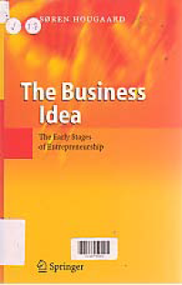 Image of THE BUSINESS IDEA : The Early Stages of Entrepreneurship