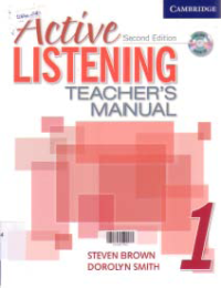 ACTIVE LISTENING; Teacher's Manual 1 + CD