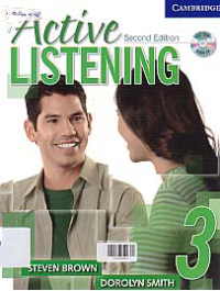 Image of ACTIVE LISTENING; Student Book 3 + CD