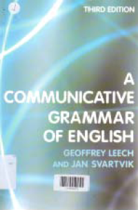 Image of A COMMUNICATIVE GRAMMAR OF ENGLISH