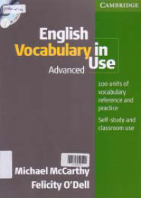 ENGLISH VOCABULARY IN USE ADVANCED + CD