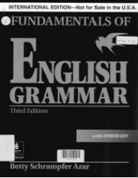 Image of FUNDAMENTALS OF ENGLISH GRAMMAR