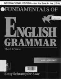 FUNDAMENTALS OF ENGLISH GRAMMAR