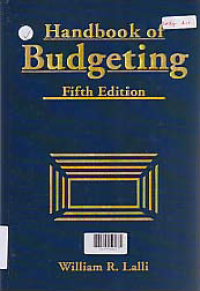 Image of HANDBOOK OF BUDGETING