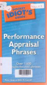 Image of PERFORMANCE APPRAISAL PHRASES