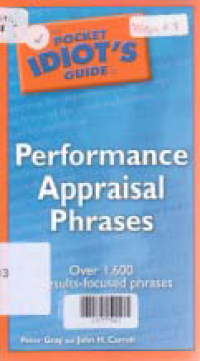 PERFORMANCE APPRAISAL PHRASES