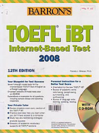 Image of TOEFL IBT + CD