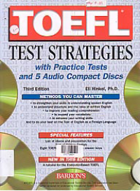 TOEFL TEST STRATEGIES + CD