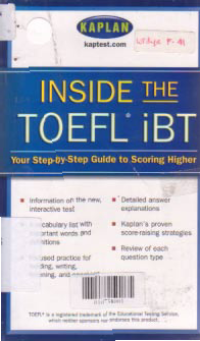Image of INSIDE THE TOEFL IBT