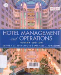 HOTEL MANAGEMENT AND OPERATIONS