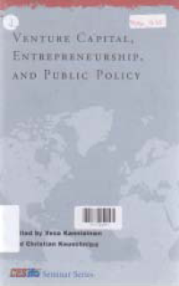 VENTURE CAPITAL, ENTREPRENEURSHIP AND PUBLIC POLICY