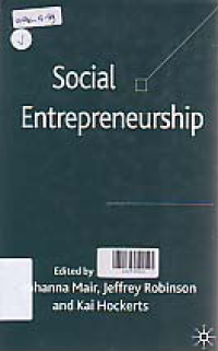 SOCIAL ENTREPRENEURSHIP