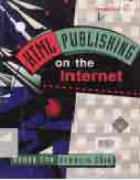 Image of HTML PUBLISHING ON THE INTERNET + CD