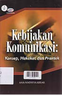 KEBIJAKAN KOMUNIKASI