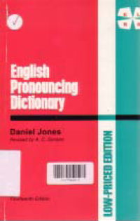 Image of ENGLISH PRONOUNCING DICTIONARY