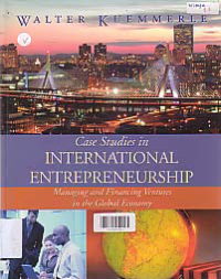 CASE STUDIES IN INTERNATIONAL ENTREPRENEURSHIP