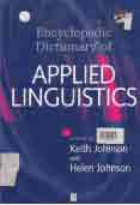 ENCYCLOPEDIC DICTIONARY OF APPLIED LINGUISTICS