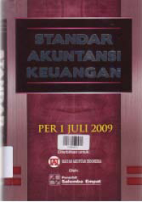 STANDAR AKUNTANSI KEUANGAN PER 1 JULI 2009