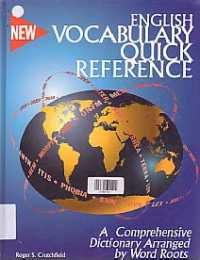 Image of ENGLISH VOCABULARY QUICK REFERENCE