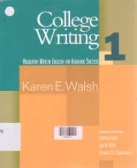 Image of COLLEGE WRITING 1
