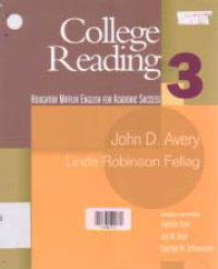 Image of COLLEGE READING 3