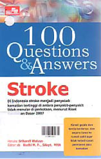 Image of 100 QUESTIONS AND ANSWERS STROKE