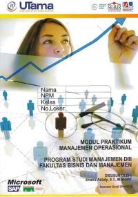 MODUL PRAKTIKUM MANAJEMEN OPERASIONAL + Buku Kerja (D3-Mn)