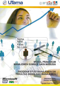 Image of MODUL PRAKTIKUM MANAJEMEN SUMBER DAYA MANUSIA + Buku Kerja (D3-Mn)