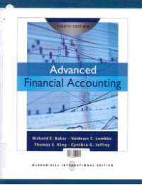 ADVANCED FINANCIAL ACCOUNTING