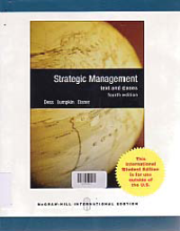 STRATEGIC MANAGEMENT; Text and Cases