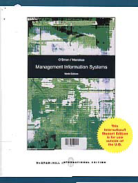 Image of MANAGEMENT INFORMATION SYSTEMS