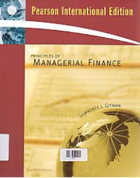 Image of PRINCIPLES OF MANAGERIAL FINANCE