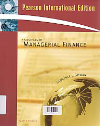 PRINCIPLES OF MANAGERIAL FINANCE