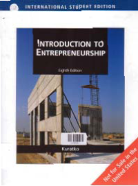 INTRODUCTION TO ENTREPRENEURSHIP