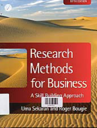 Image of RESEARCH METHODS FOR BUSINESS; A Skill Building Approach