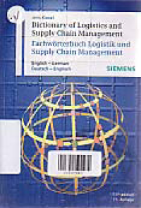Image of DICTIONARY OF LOGISTICS AND SUPPLY CHAIN MANAGEMENT (FACHWORTERBUCK LOGISTIC AND SUPPLY CHAIN MANAGEMENT)