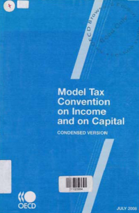Image of MODEL TAX CONVENTION ON INCOME AND ON CAPITAL