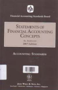 STATEMENT OF FINANCIAL ACCOUNTING CONCEPTS; Accounting Standards