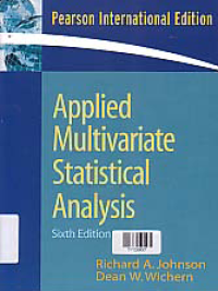 Image of APPLIED MULTIVARIATE STATISTICAL ANALYSIS