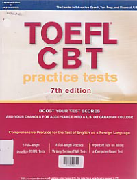 Image of TOEFL CBT PRACTICE TESTS