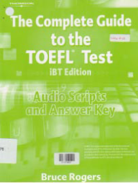 Image of THE COMPLETE GUIDE TO THE TOFEL TEST