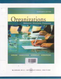 Image of ORGANIZATIONS; Behavior, Structure, Processes