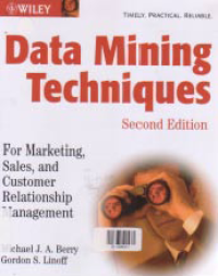 Image of DATA MINING TECHNIQUES: For Marketing, Sales and Customer Relationship Management