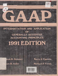 Image of GAAP; INTERPRETATION AND APPLICATION OF GENERALLY ACCEPTED ACCOUNTING PRINCIPPLES