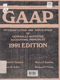 GAAP; INTERPRETATION AND APPLICATION OF GENERALLY ACCEPTED ACCOUNTING PRINCIPPLES